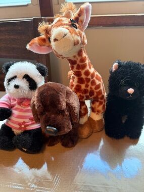 GANZ x4 stuffed plush